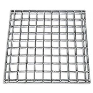 Plug-in steel grating